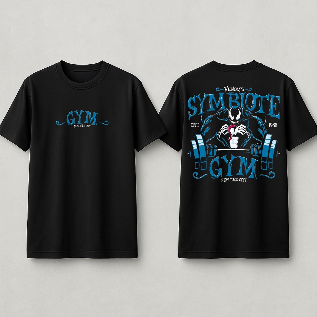 Camisa Camiseta Streetwear Gym Venom Academia Veneno Symbiote Mostro Treino 348