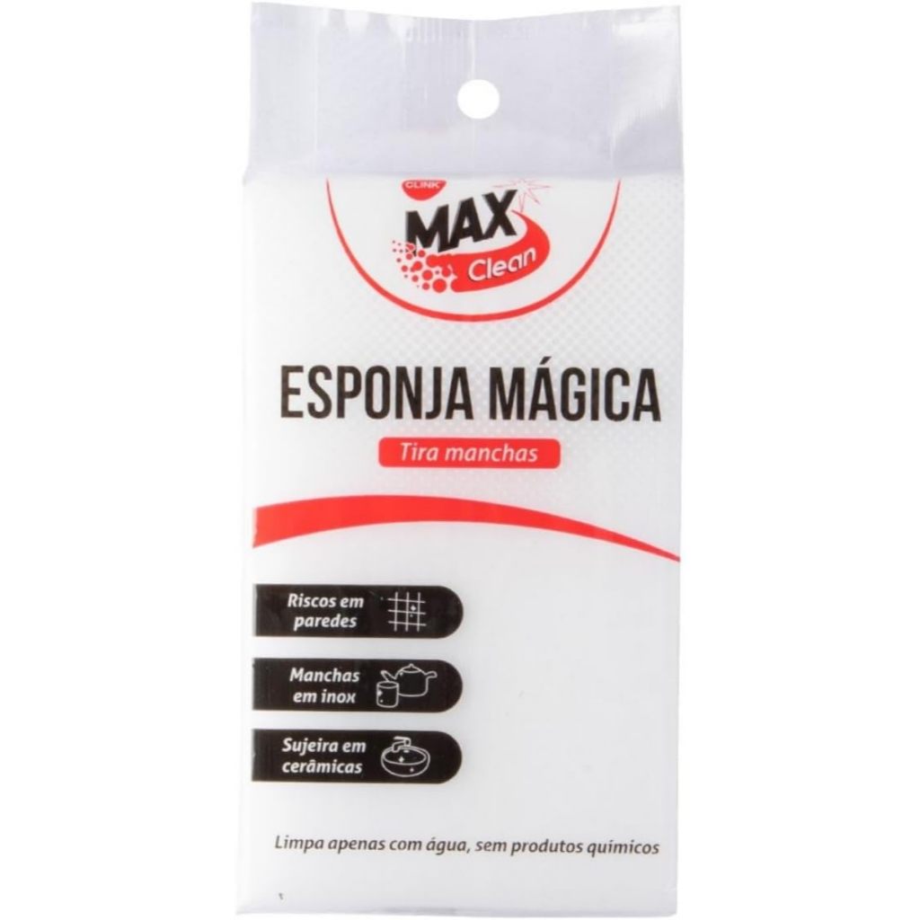 Esponja Mágica de Limpeza Multiuso Tira Mancha Sem Esforço Melamina Desengordura