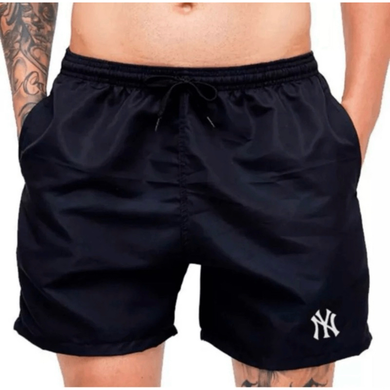 Bermuda Masculina Nova Estampa NY Shorts Tactel Leve Confortavel