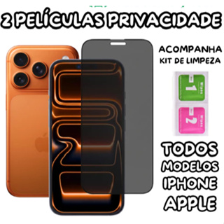 Película de Privacidade Vidro 3D Para IPhone X/XS/XR/XS MAX/11/12/13/14/15/16/17/17 PRO/17 AIR/17 PRO MAX em Oferta na Shopee
