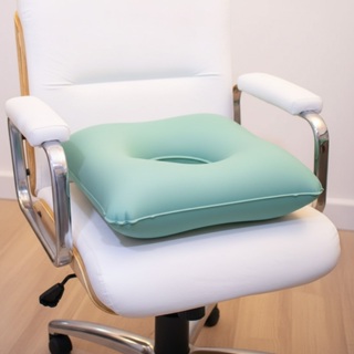 Almofada Ortopédica Quadrado Com Orificio 2 em 1 Água e Ar Almofada De Forração Ortopédica em Oferta na Shopee