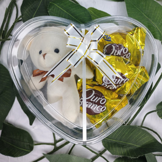 Presente Coração: Chaveiro de Urso + 3 Bombons Ouro Branco - Natal/Aniversário/Amigo Oculto/Mimo em Oferta na Shopee