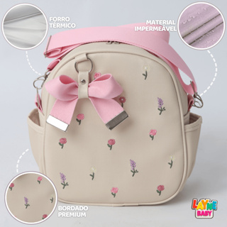 Bolsa Maternidade Menino Menina Mochila Luxo Estampada Bebê Impermeável Multifuncional Fraldas em Oferta na Shopee