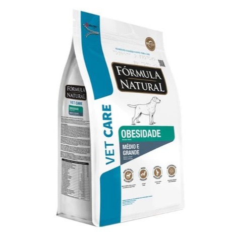 Ração Formula Natural Vet Care Obesidade Cães Médio/Grande 10,1kg