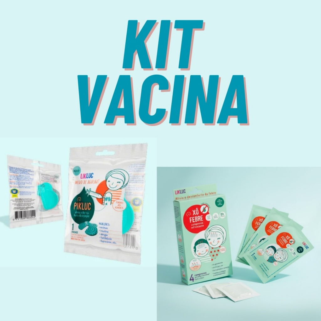 KIT VACINA ESSENCIAL - PIK LUC E XÔ FEBRE