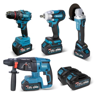 Kit 4em1 Ferramentas Martelete Esmerilhadeira Lixadeira Parafusadeira Chave Impacto Bateria 68v Com Acessórios E Caixas em Oferta na Shopee