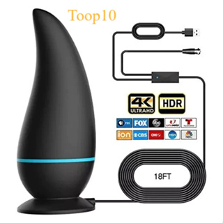 Antena Interna Para Tv Digital Amplificada 1080 Hdtv Interna Amplificada Magnética via USB em Oferta na Shopee