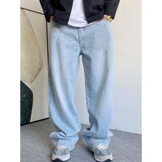 Calça Balão Premium Preta Edição Limitada Baggy Streetwear, Larga 100% Jeans de Rua – Do 36 ao 48 em Oferta na Shopee