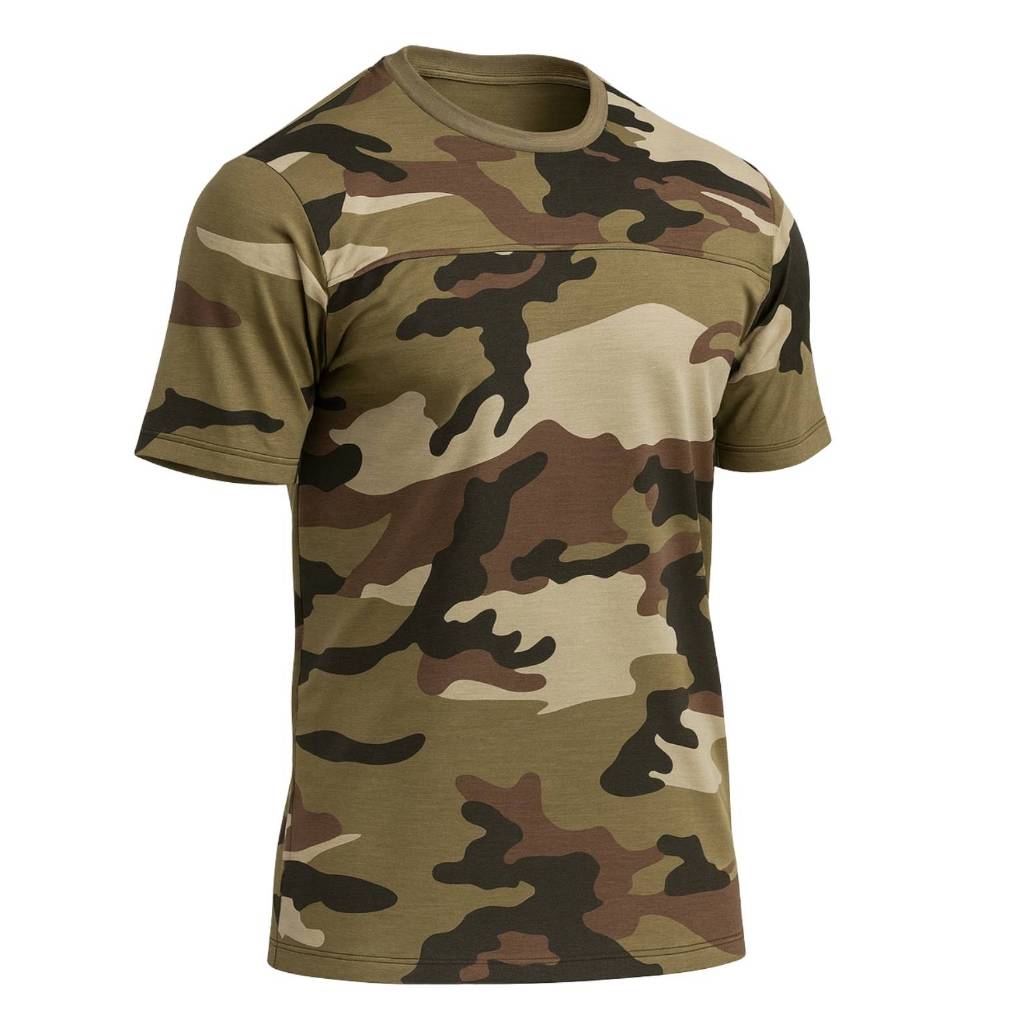 Blusa Camuflada Slim Proteção UV Urbana Durável Woodland Uso prolongado Diário Profissiona...