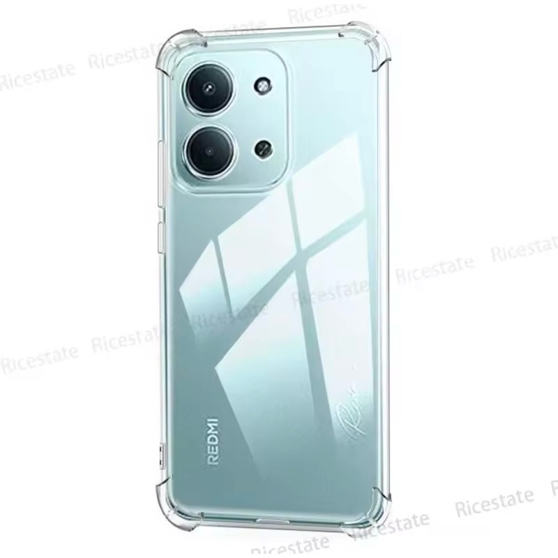 Kit 2X1 Xiaomi Redmi 15C 4G- Capa Transparente TPU Silicone + Película Frontal Ceramica 3D