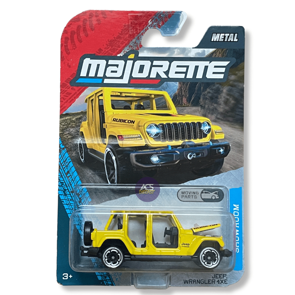 Majorette Premium Jeep Wrangler 4XE 1:64 – Miniatura Diecast
