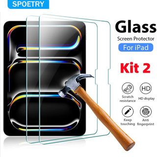 Película Frontal Protetora Vidro Temperado Transparente para Todos Modelos iPad Apple Mini Pro Air iPad10-5/  4 3 2 Mini em Oferta na Shopee