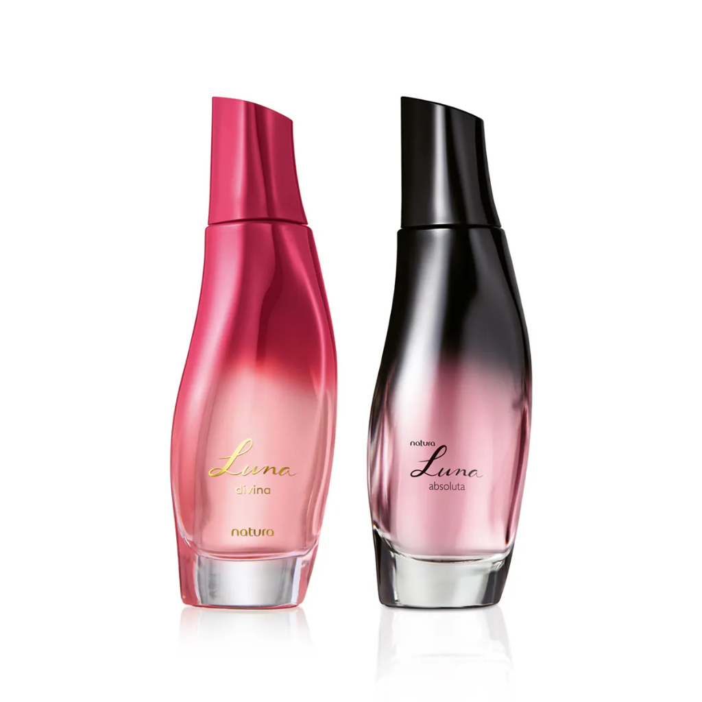 Kit Desodorante Colônia Luna Divina 75ml & Luna Absoluta 75ml