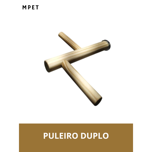 Poleiro Duplo de Madeira Para Calopsita - Conforto e Apoio Natural