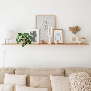 Prateleira Freijó 120x15 ou 120x10 15mm 100% MDF Com suporte invisível em Oferta na Shopee