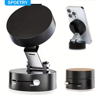 360°Suporte dobrável para celular Suporte magnético de adsorção de carro Envio rápido em Oferta na Shopee