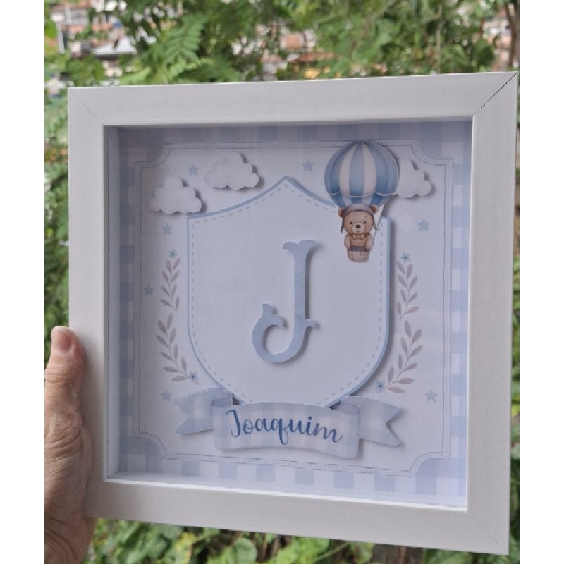 Quadro maternidade quarto do bebe luxo personalizado