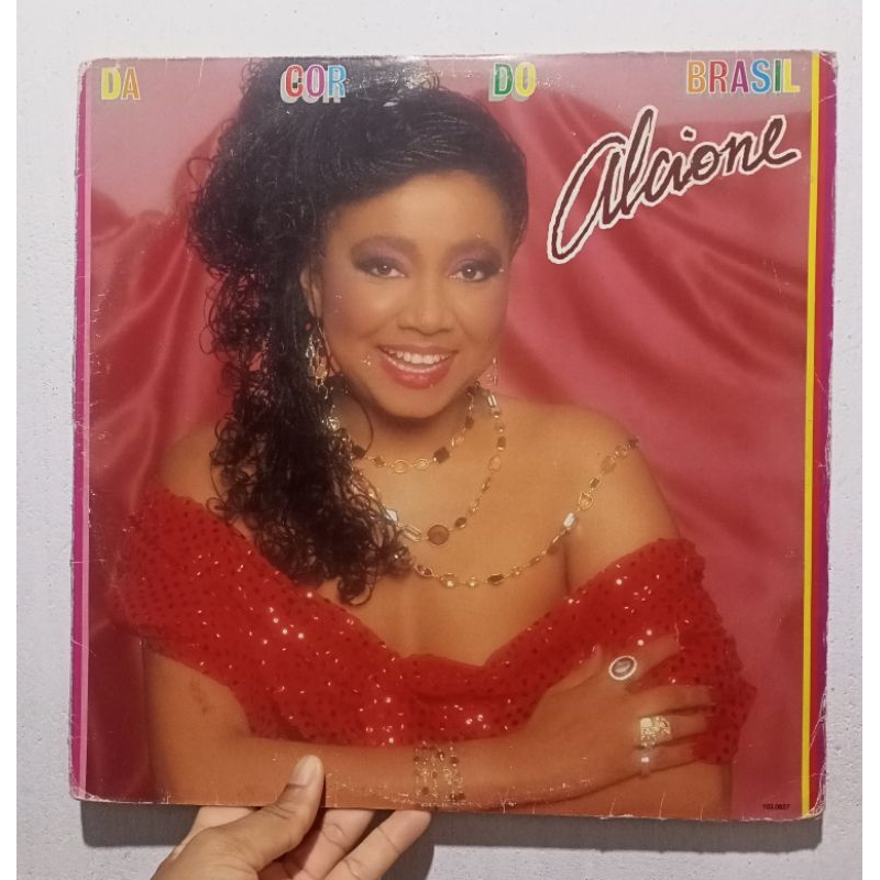 LP Vinil Alcione - Da Cor do Brasil (MPB/Samba/1984)