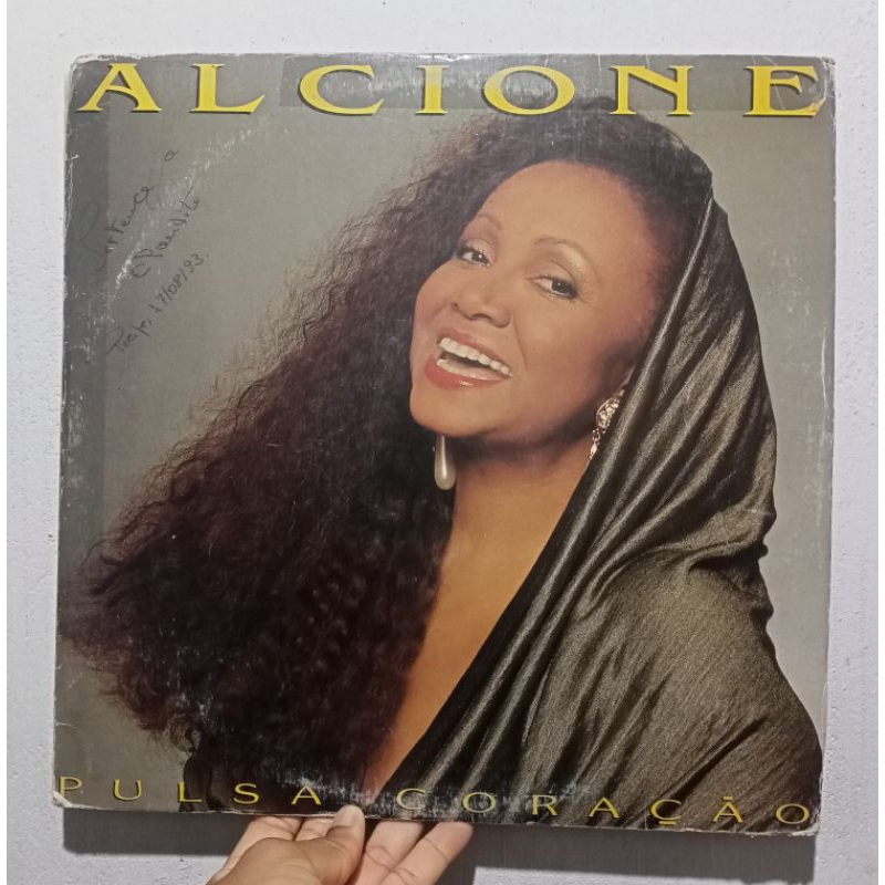 LP Vinil Alcione - Pulsa Coração (MPB/Samba/1992)