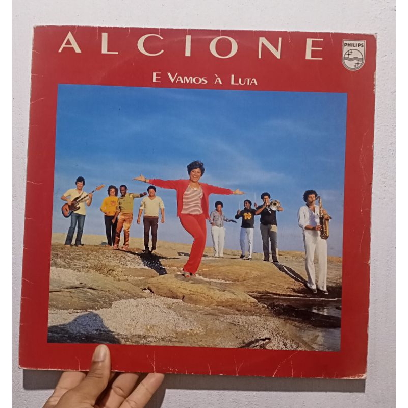 LP Vinil Alcione - E Vamos à Luta (MPB/Samba/1980)