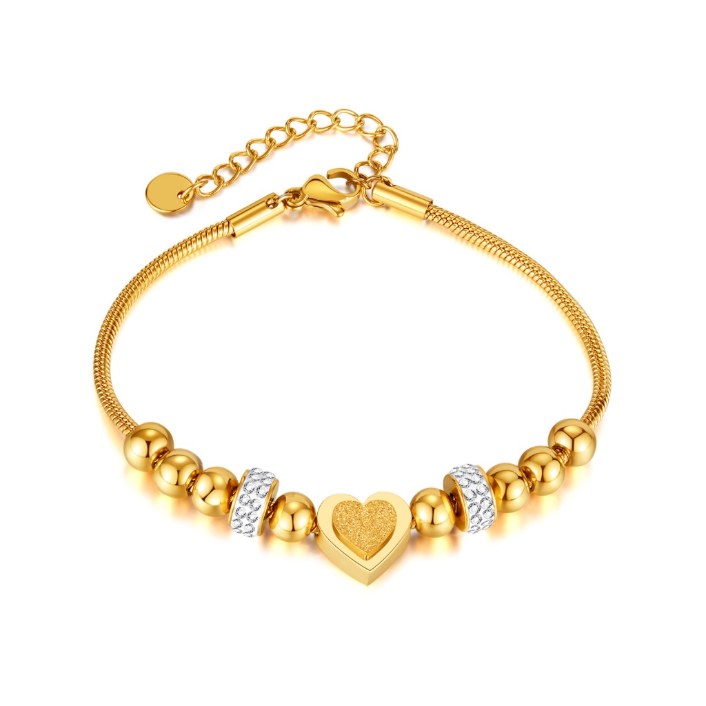 OLEVS Pulseira Bracelete Feminino De Aço Inoxidável Dourado Ajustável Fashion Luxury Gift GS1452J em Oferta na Shopee