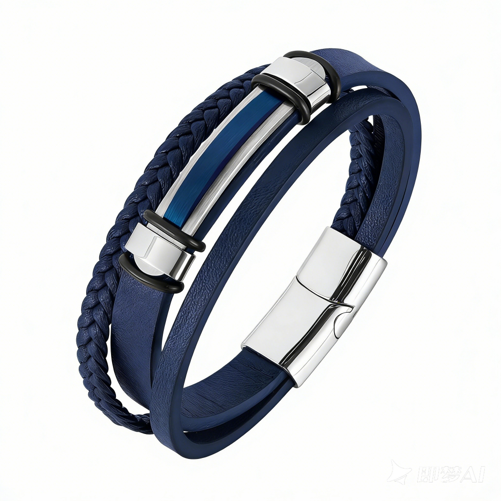 OLEVS Pulseira Bracelete Masculino Com Design De Laço De Várias Camada Estilo Hip Hop Da Moda PH1619 em Oferta na Shopee