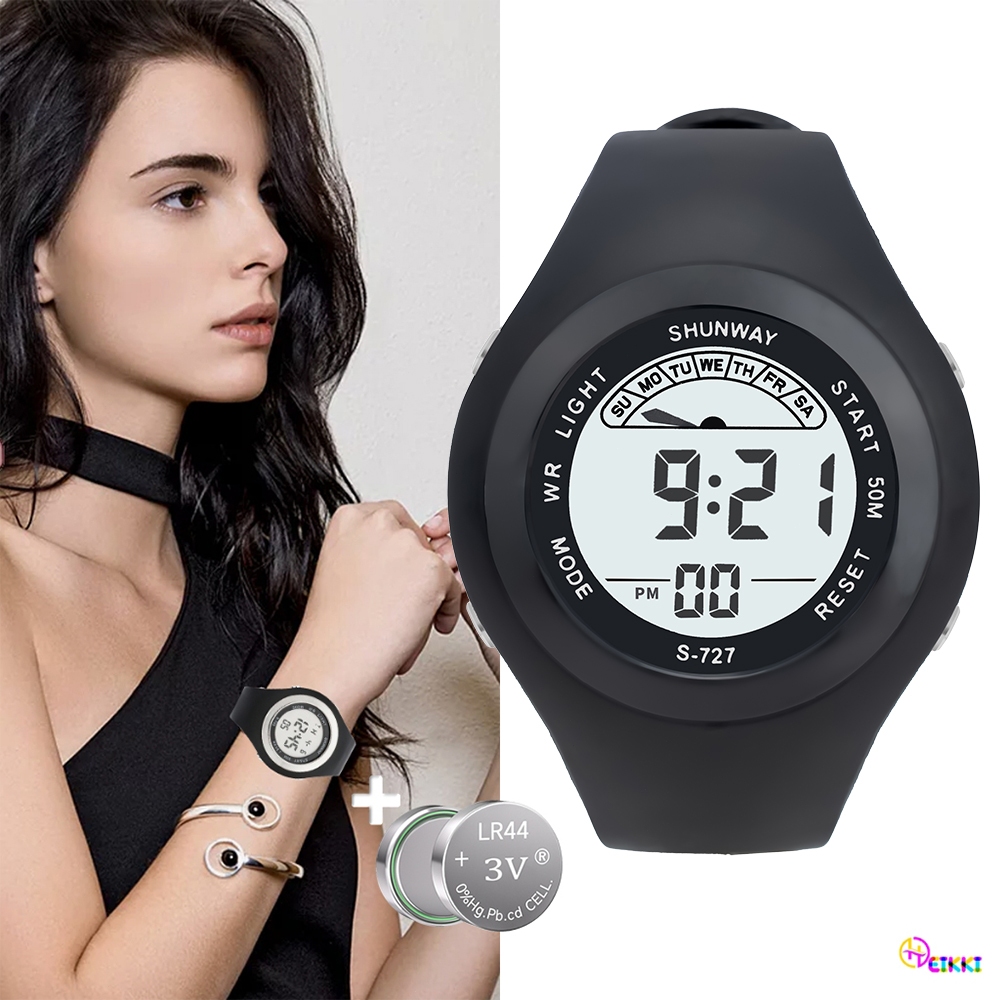 Relógio Eletrônico Com Tela Led Design A Prova D Água Digital Feminino Delicado De Exterior Estudantes em Oferta na Shopee