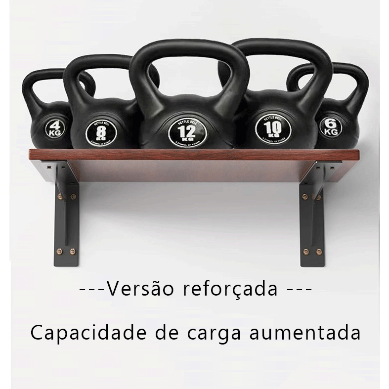 2 Pcs Suporte Mão Reforçado e Espessado Capacidade 400kg 39/30/24cm para Cantoneiras Mesa Balcão Prateleira Industrial