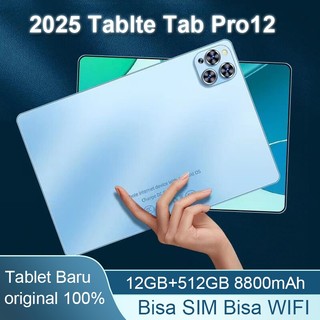 Pad  PRO 12 (Ram 12GB+Rom 512GB) Tablet de tela LPS de 11,6 polegadas "Tablet barato Android13 Cartão SIM duplo