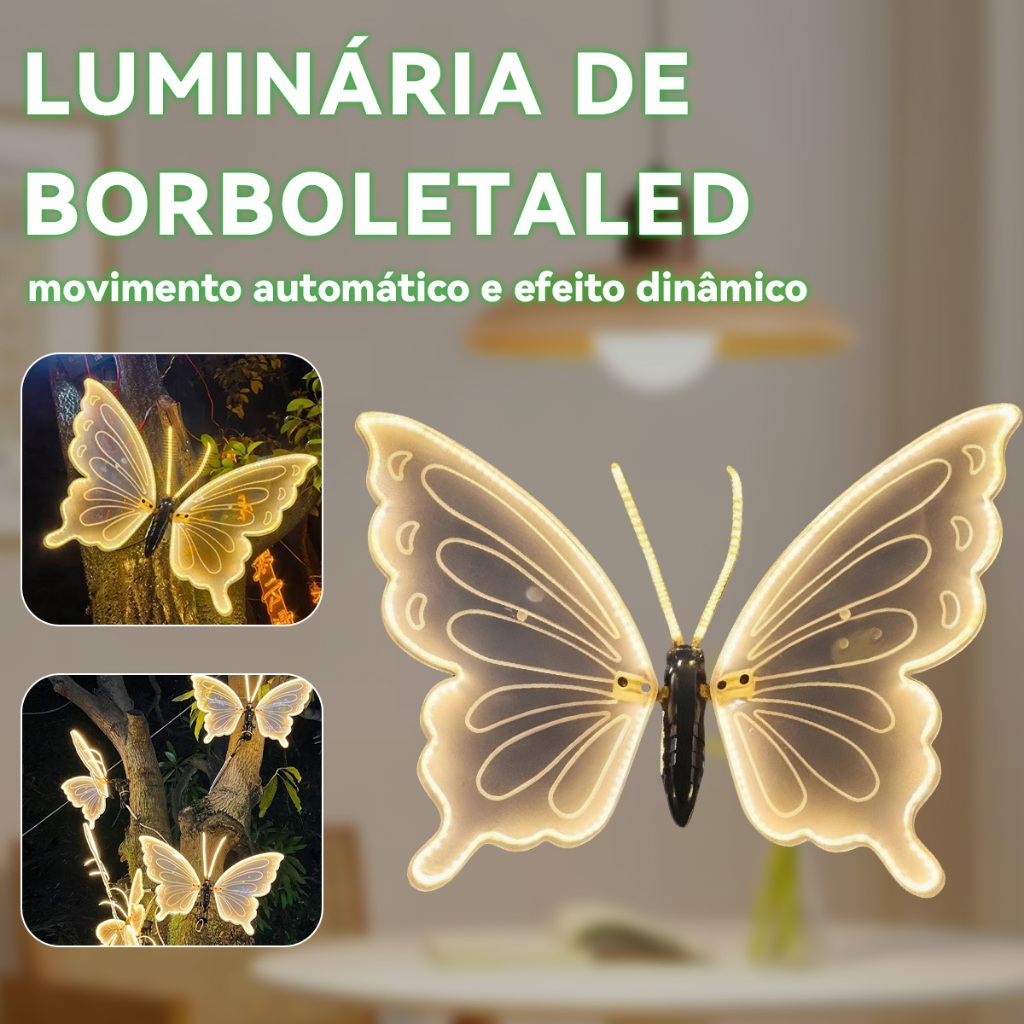 Borboleta Led Decoração Natal: Onde Comprar | BuscaProdutos