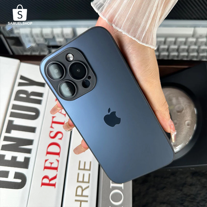 Capa de Vidro Fosco AG-Glass | Proteção Total com Anti-Impressões Digitais para iPhone 12/14/15/16 em Oferta na Shopee