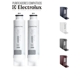 2 Refil Vela filtro Purificador Compatível Electrolux Pe12b Pe12g Pe12v Pc41x Ph41 Pe12a Acqua Pure