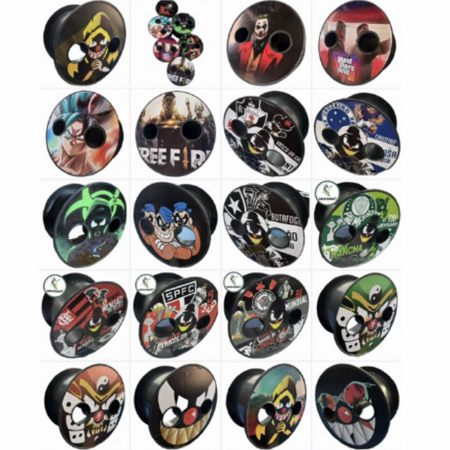 Carretilha de Pipa para Linha desenhada para linha de pipa 9 polegadas (21 cm)