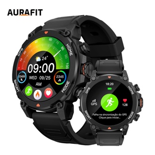 AURAFIT G6/ TREK 1: GPS, AMOLED 1.43", 5ATM, 150+ Modos Esportivos, Monitor Saúde, Android/iOS em Oferta na Shopee