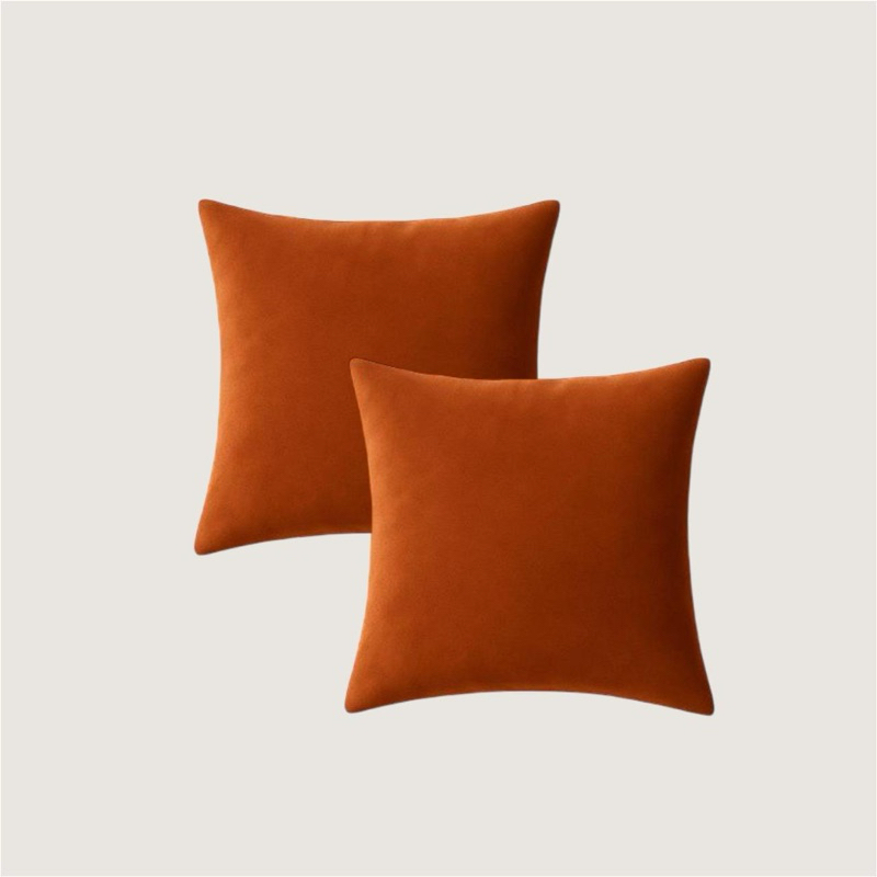 2 capas de almofada  60x60 de suede lisa em Oferta na Shopee