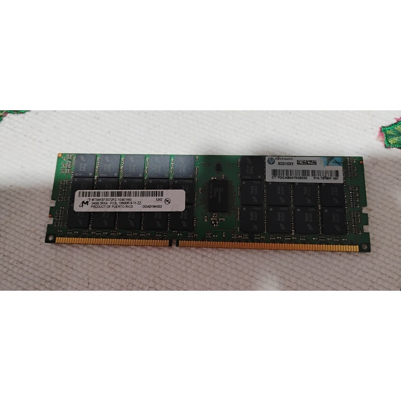 Memoria Micron MT54KSF3G72PZ-1G4E1HG 24GB- PC3L-10600R-9-11-ZZ