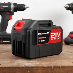 Parafusadeira Chave De Impacto 21V Bateria 2Ah/4Ah/6Ah