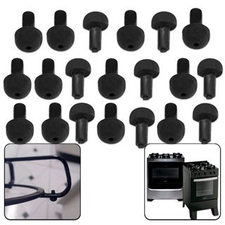 Pés Ponteira de Borracha apoio para Grade Grelha para Fogão Atlas Consul Dako em Oferta na Shopee