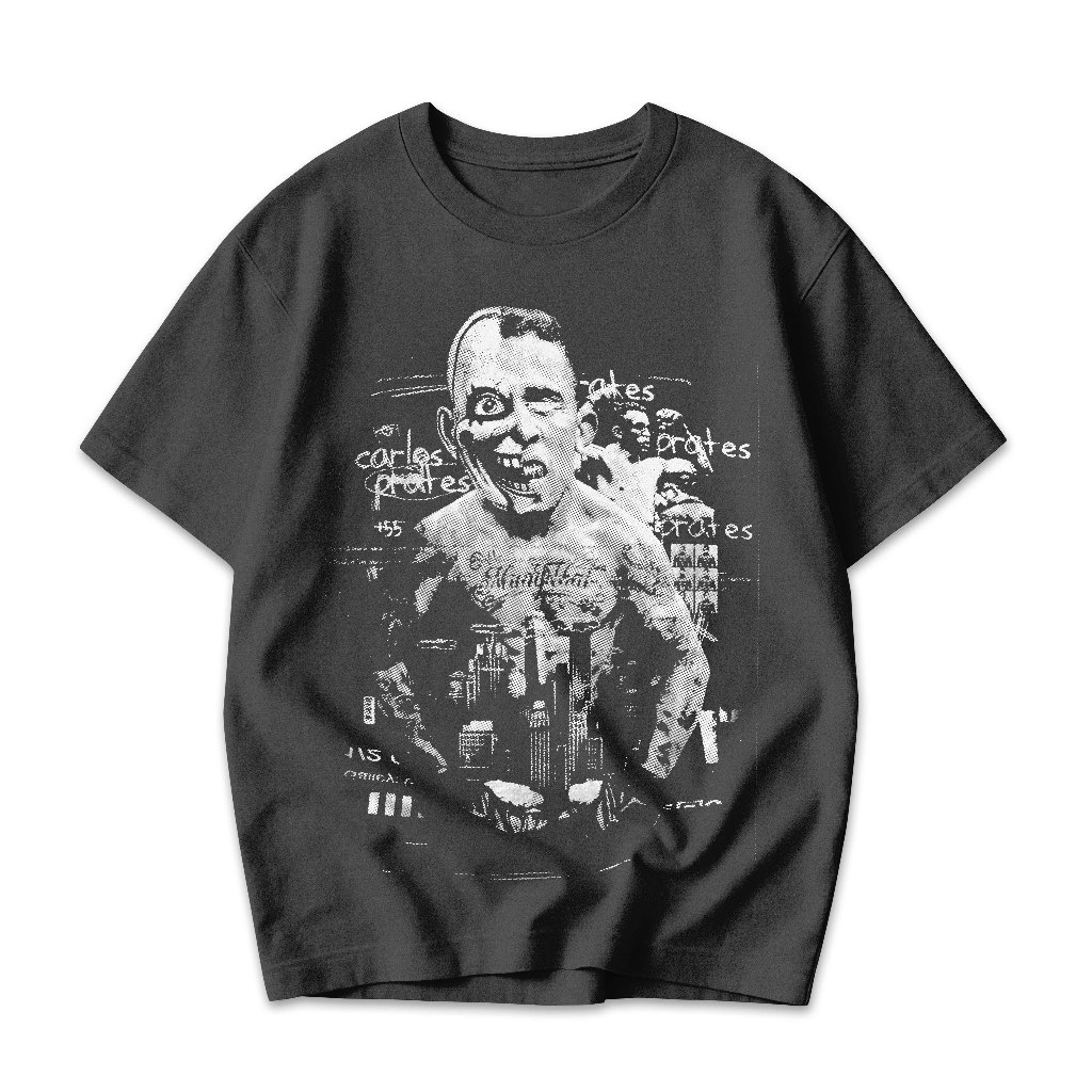 Camiseta Streetwear Estempa Carlos prates Lutador Joker Nova