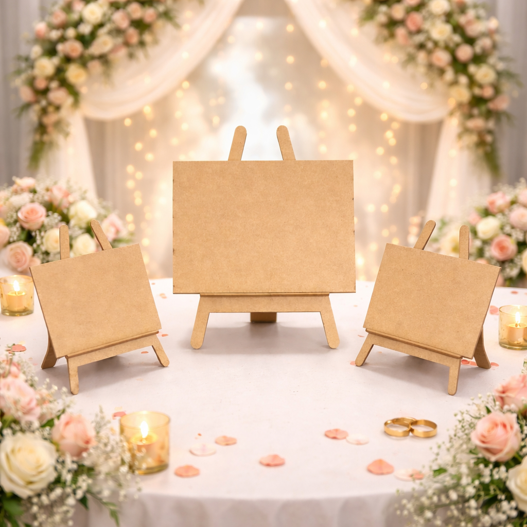 Kit 10 Mini Cavalete c/ Tela Pintura Decoração de Festa Lembrancinha Centro de Mesa em Oferta na Shopee