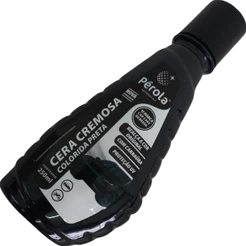 Cera Cremosa Colorida na Cor Preta 250ml Original Pérola
