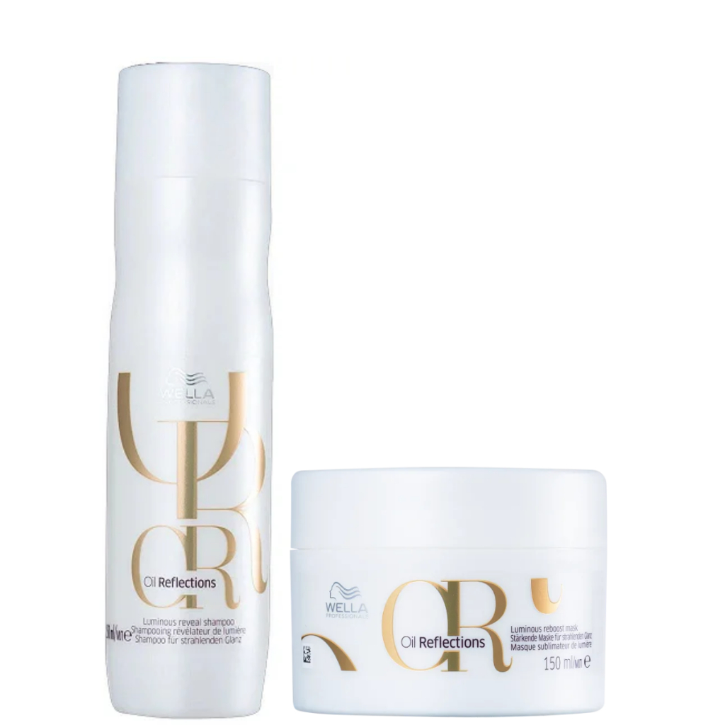 Kit  Wella Oil Reflections - Shampoo 250ml + Máscara 150ml