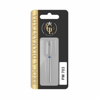 Broca Diamantada Agl Nails PM703 Unhas Acabamento Manicure Cutilagem Europeia em Oferta na Shopee