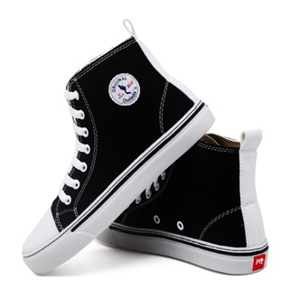 Tênis Feminino Adulto Infantil Cano Alto Casual Star Polo Blu Lançamento Confortável Resistente em Oferta na Shopee