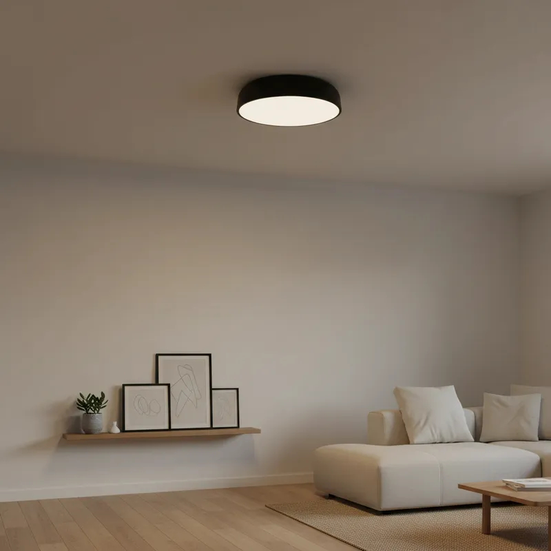 Pendente luminaria lustres de Teto Charles Redondo de 40Cm Decoração do lar Casa Sala Cozinha Quarto