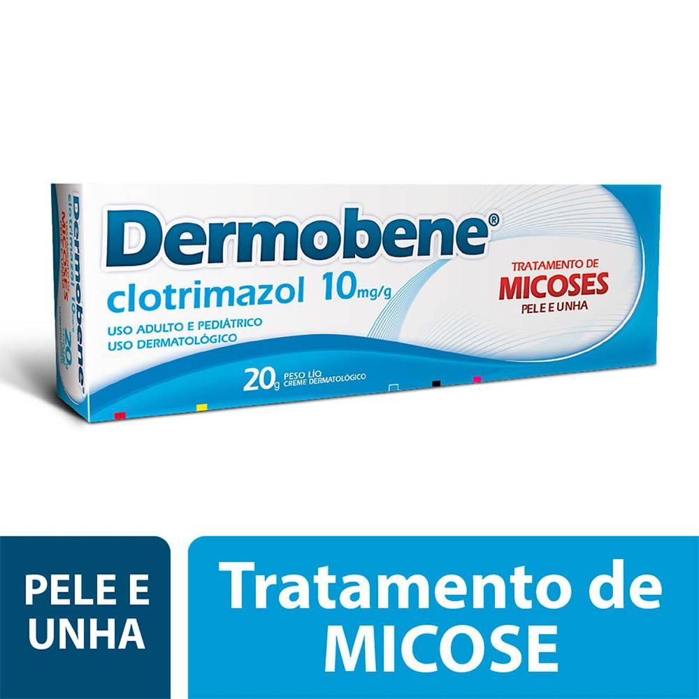 Dermobene Creme 20g Fungos e Micoses Pele e Unha em Oferta na Shopee