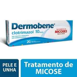 Dermobene Creme 20g Fungos e Micoses Pele e Unha em Oferta na Shopee