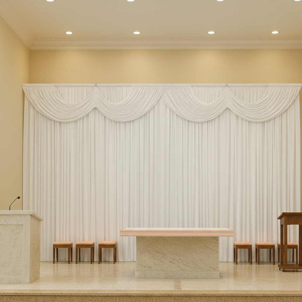 Cortina Salão de Festas: Onde Comprar | BuscaProdutos