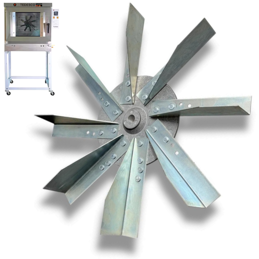 Hélice Ventoinha Forno Gpaniz FTG150 340mm