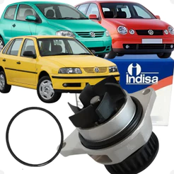 Bomba de Agua Gol Fox Polo Golf 1.0 1.3 1.4 1.6 2.8 Motor Arefecimento Agua 2003 2004 2005 2006 8v
